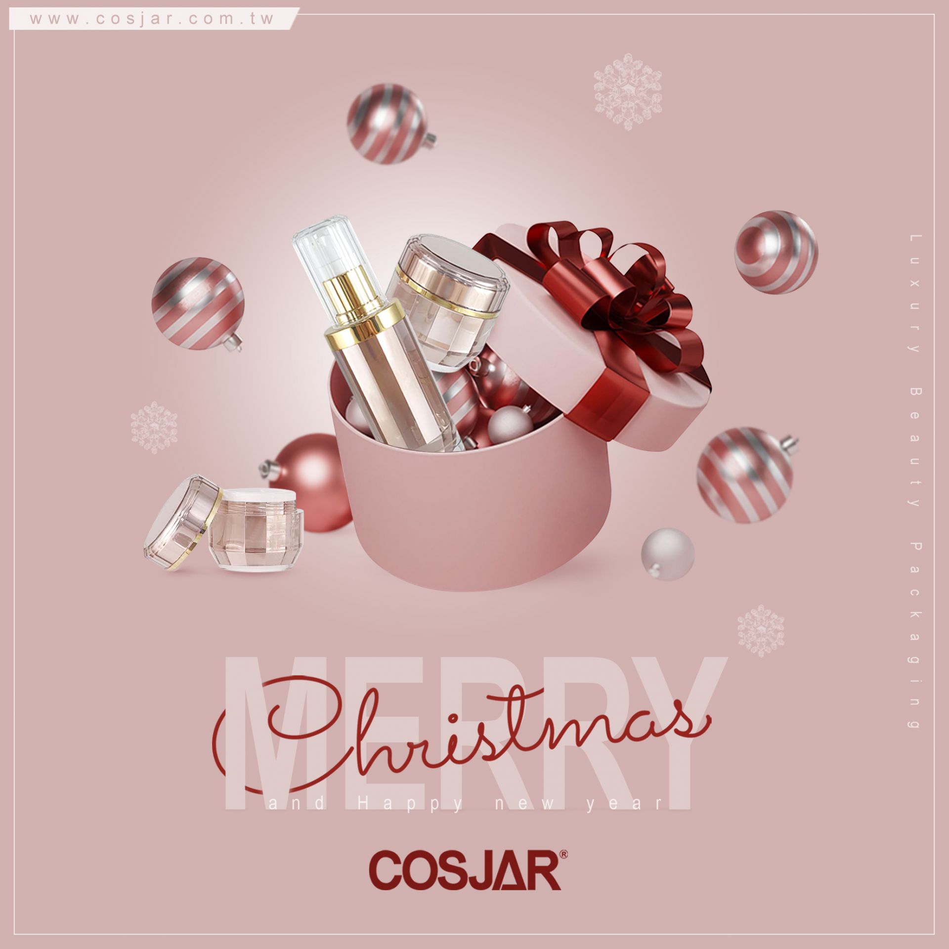 アクリル製の丸いクリスタル形状の容器